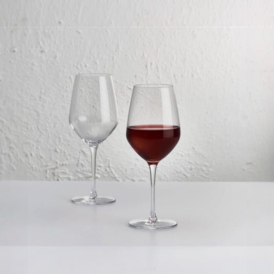 Crystal Red Wine Glasses 16.75 oz - Nude Climats - Set of 6