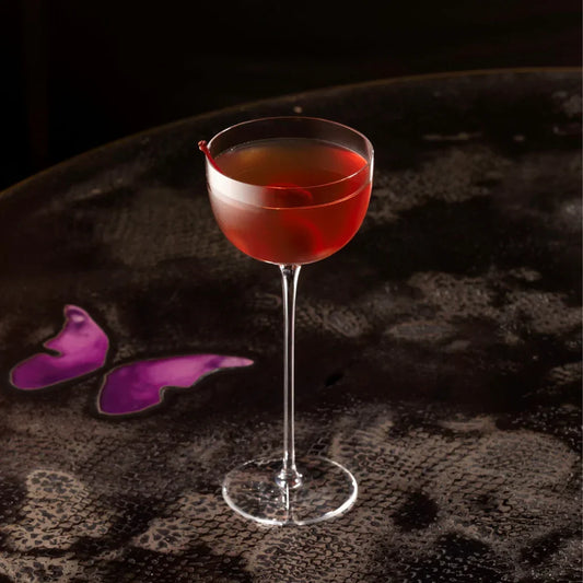 Home bar cocktail glasses
