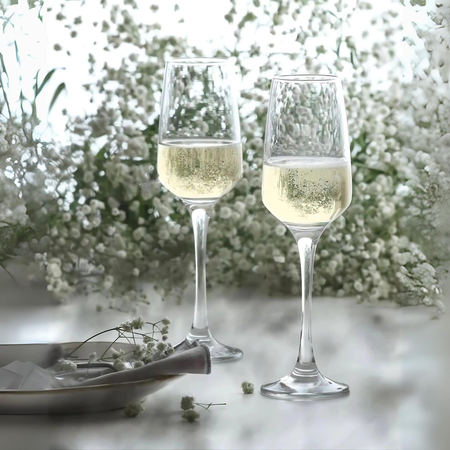 Champagne Flutes 8 Oz - LAV LAL - Set of 6