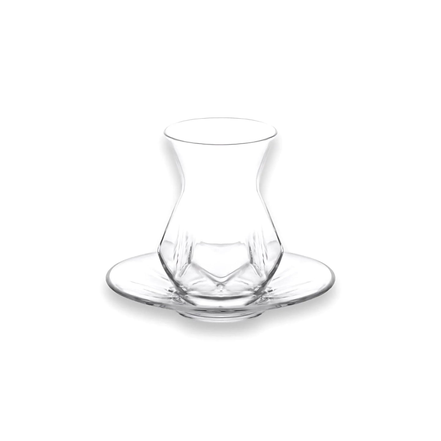 Teacup & Saucer Set 6 Oz - LAV ALYA - Set of 12
