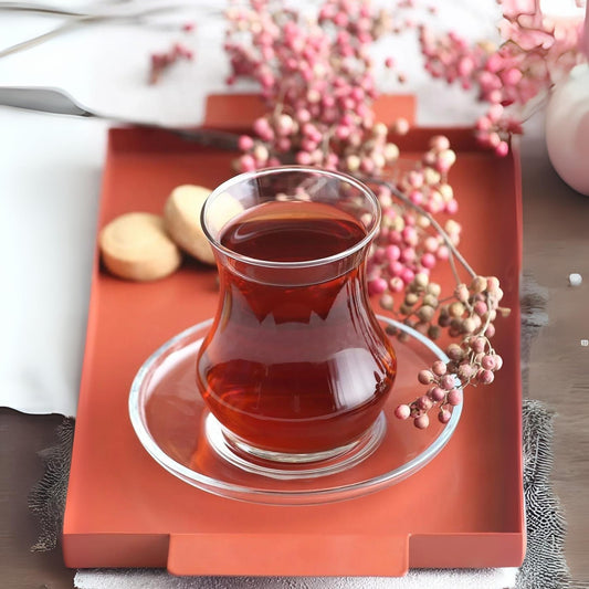 Teacup & Saucer Set 6 Oz - LAV EDA - Set of 12