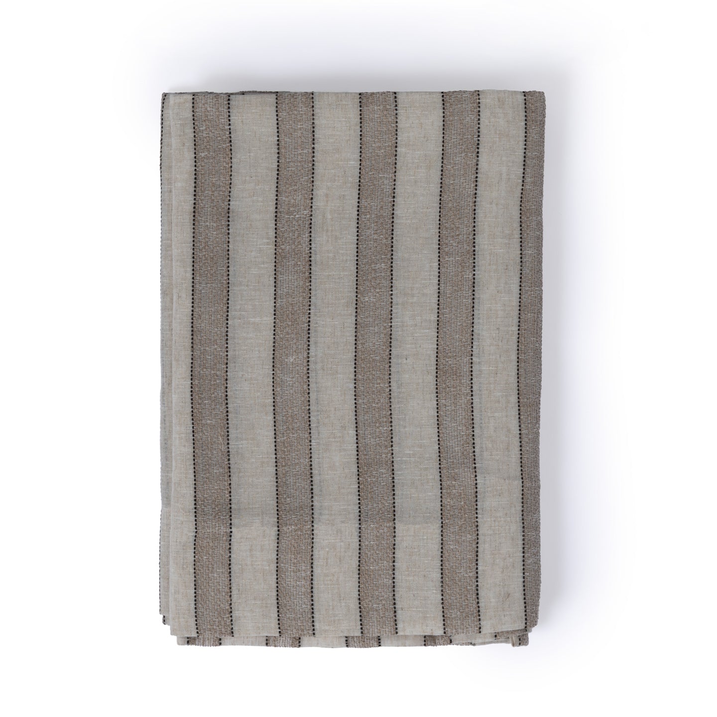 Loomé Home Linum Stripe Tablecloth – Linen Blend, 200 x 300 cm