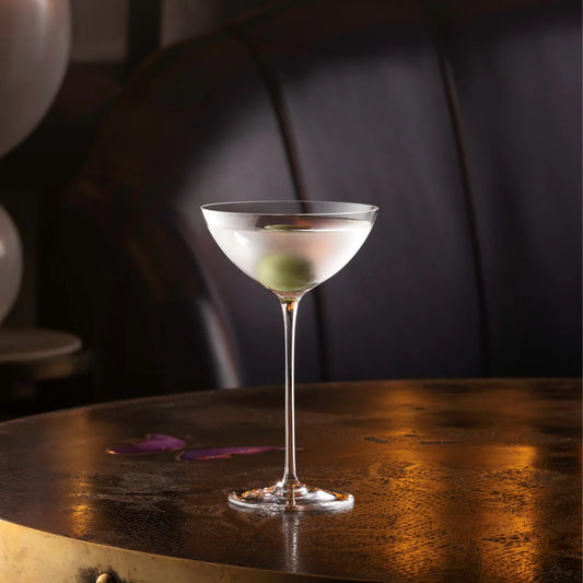 Crystal Coupetini Glasses 5.75 oz – Nude Savage - Set of 6