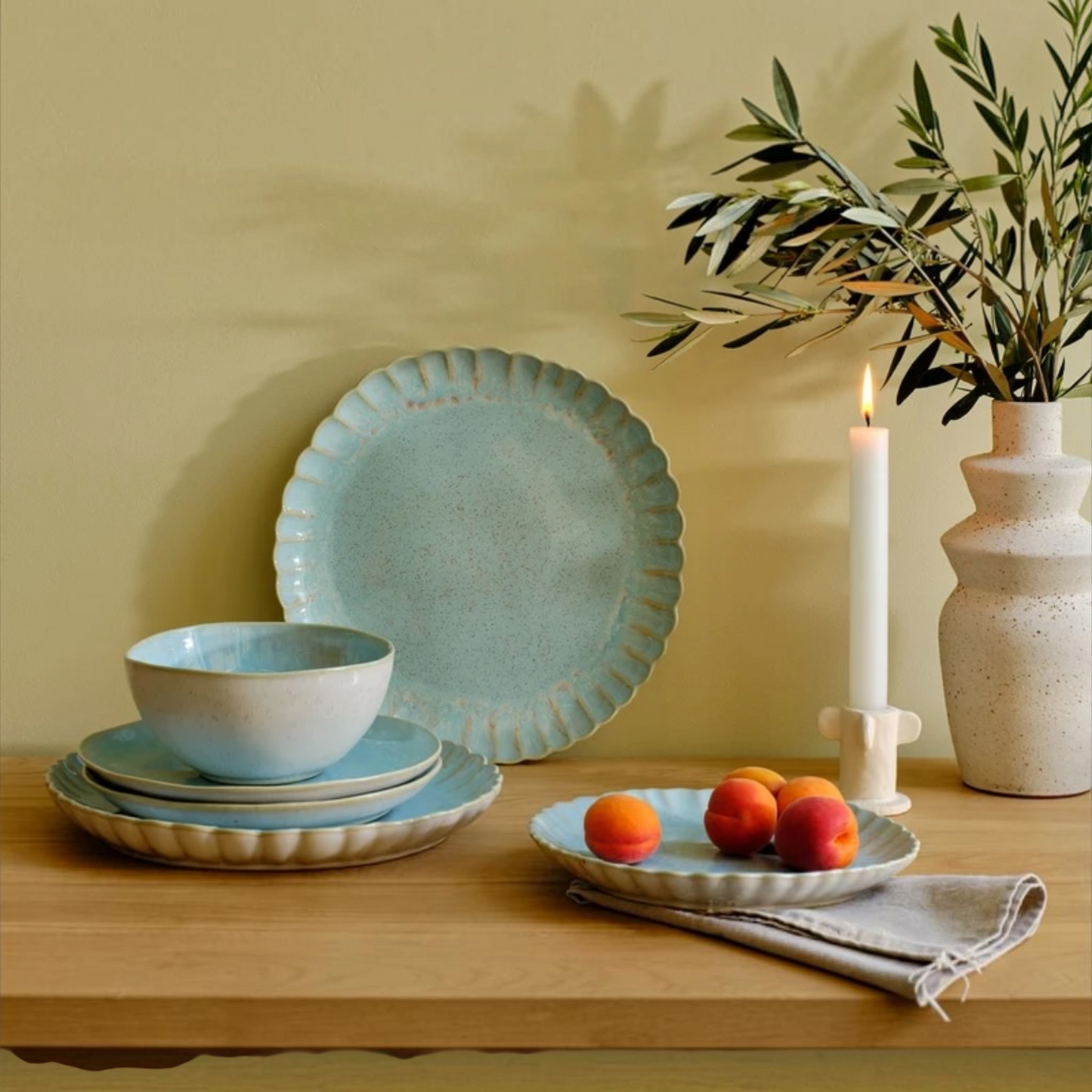 Mallorca Dinner Plate – Costa Nova - 6 pcs