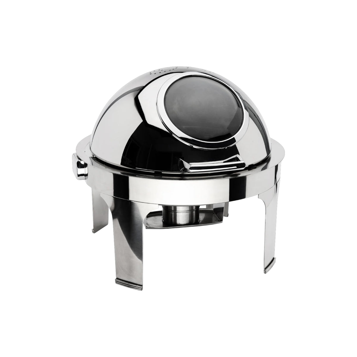 Round Chafing Dish with Nautilus Window Lid 7 Qt - Browne Harmony