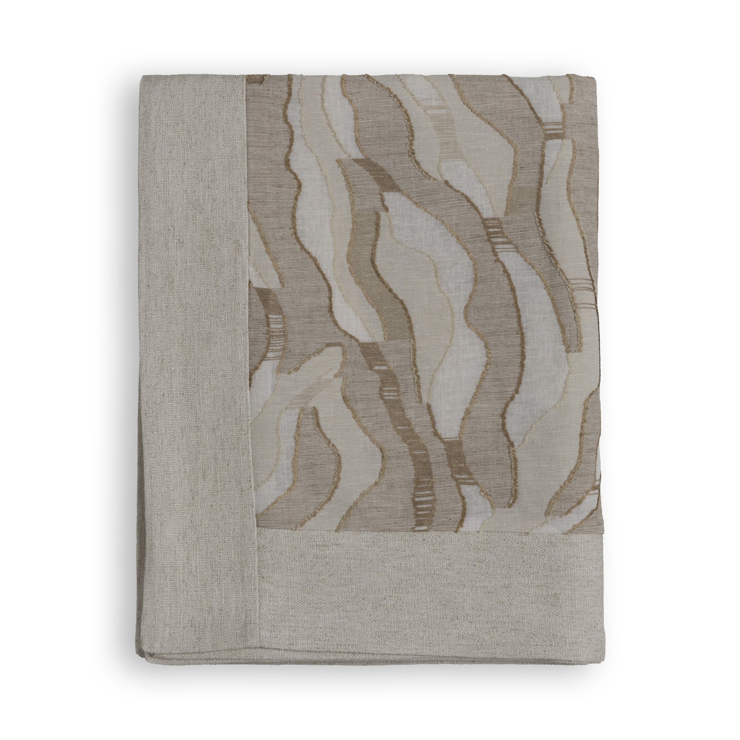Loomé Home Desert Flow Tablecloth – Linen Blend, 200 x 300 cm