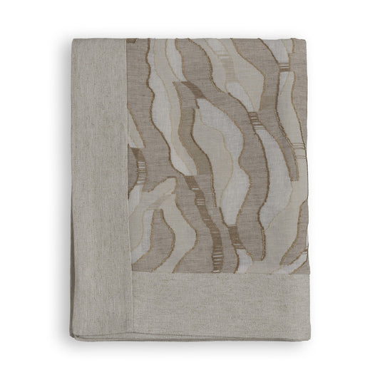 Loomé Home Desert Flow Tablecloth – Linen Blend, 200 x 300 cm