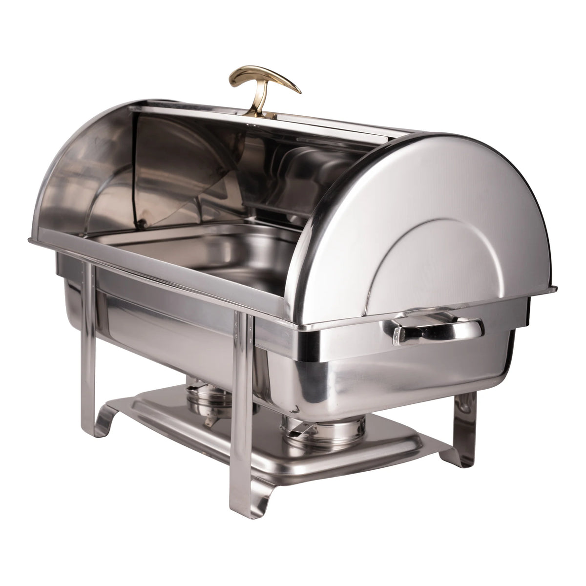 Roll Top Chafing Dish 9 Qt - Browne Value Collection