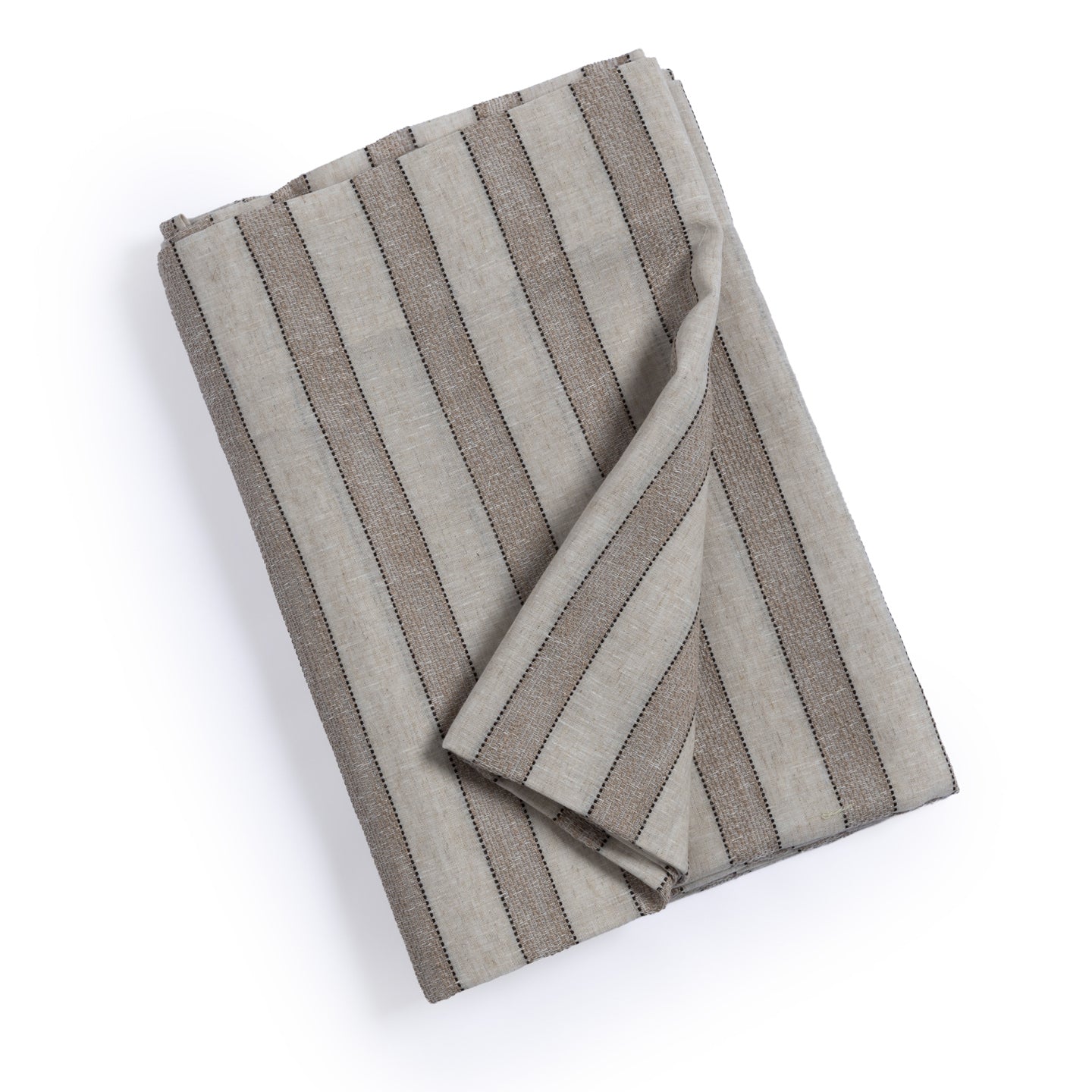 Loomé Home Linum Stripe Tablecloth – Linen Blend, 200 x 300 cm