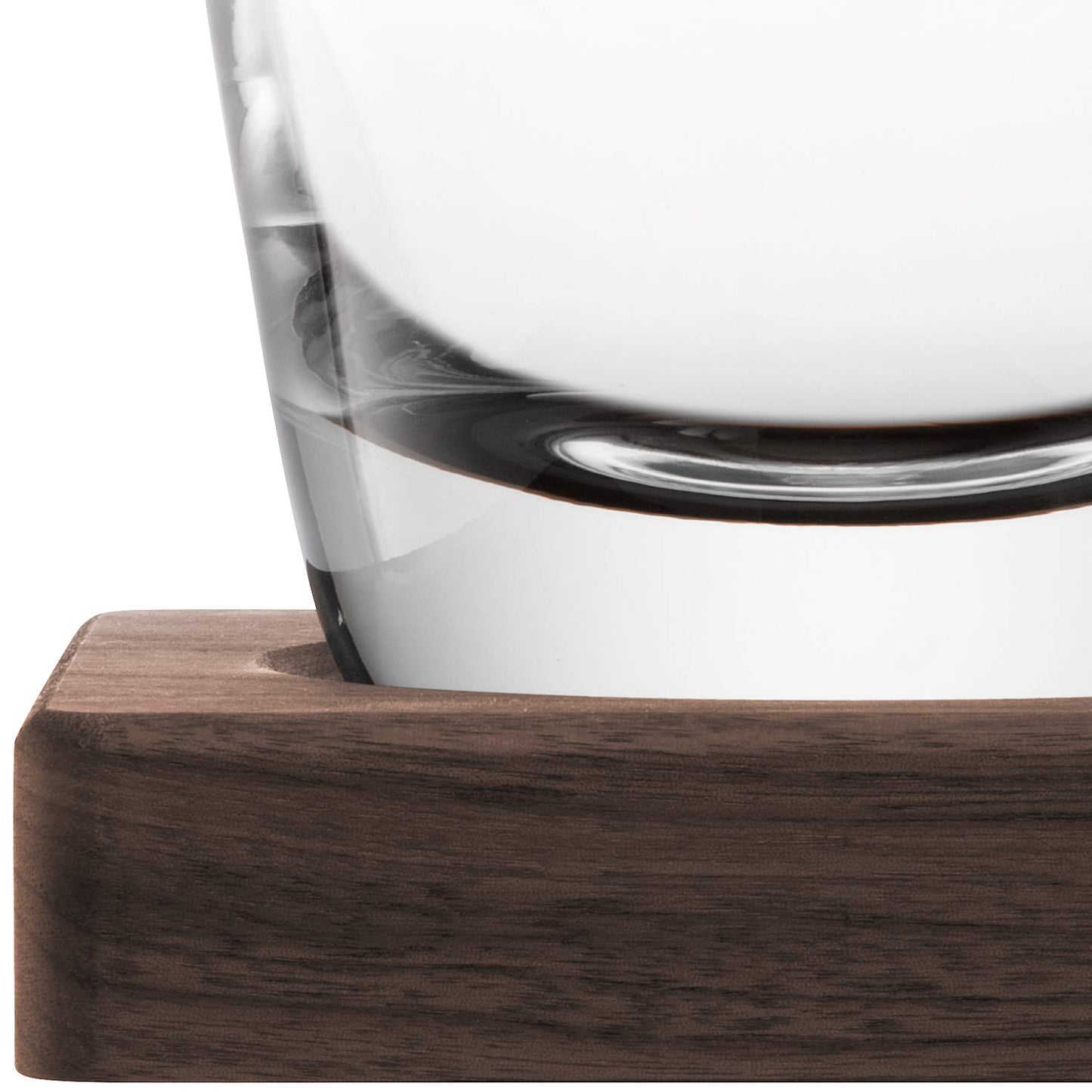 LSA Arran Crystal Whisky Decanter with Walnut Base – 1L