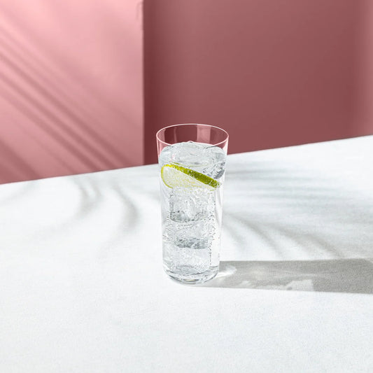 Crystal Highball Glasses 11.25 oz - Nude Savage - Set of 6