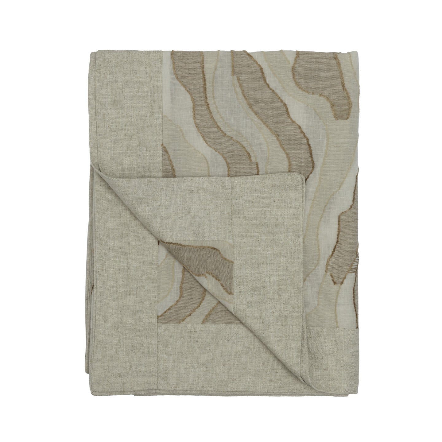 Loomé Home Desert Flow Tablecloth – Linen Blend, 200 x 300 cm