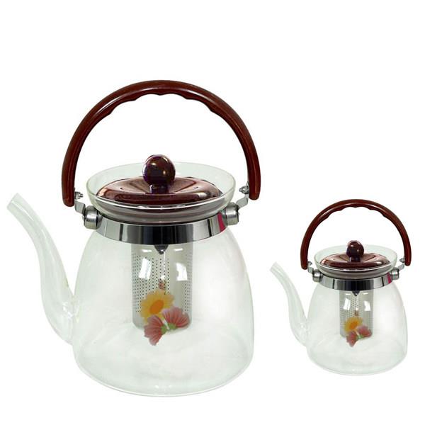 Direct Heat Teapot with Filter - Set of 2