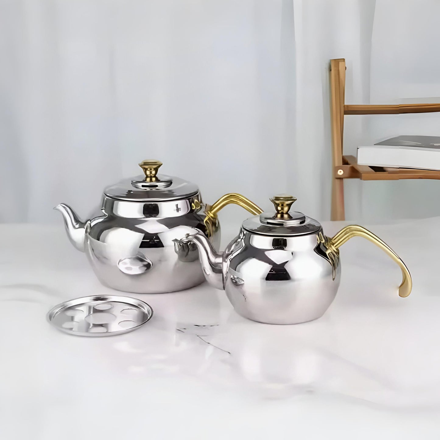 Teapot with Filter 1.0/2.0L - Set of 2