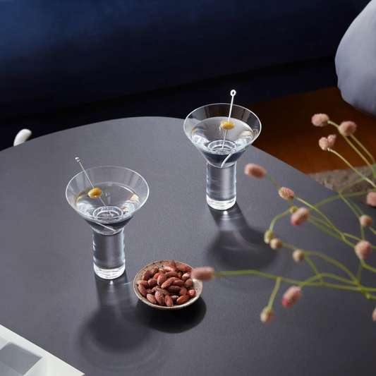 Stemless Martini Cocktail Glasses 250ml - LSA Boris - Set of 2