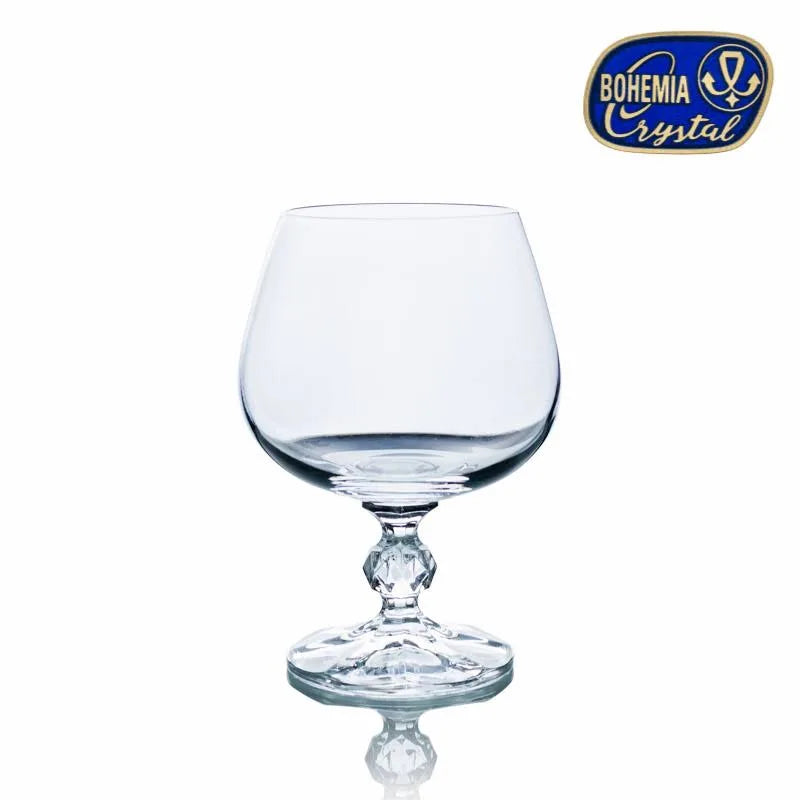 CRYSTALEX Claudia Crystal Brandy Snifters Set of 6 - 8 1/2 oz