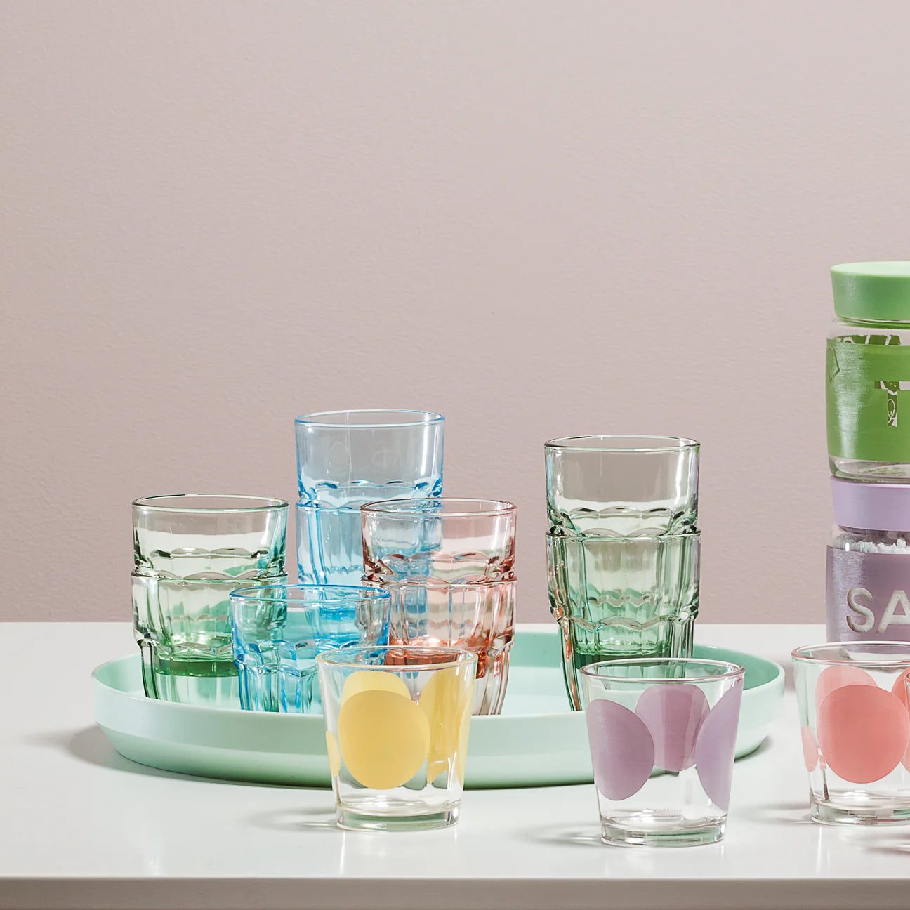 Rocks Glasses 9.25 oz - Bormioli Rocco Rock Bar - Set of 6