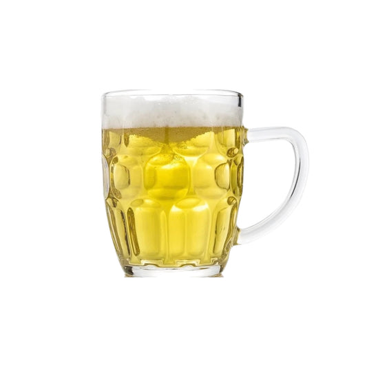 Dimple Stein Beer Mugs 19 Oz - Set of 2