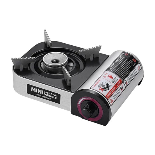 Mini Portable Butane Gas Stove — 2.1kW | Camping & Tabletop Cooker | IKIDO