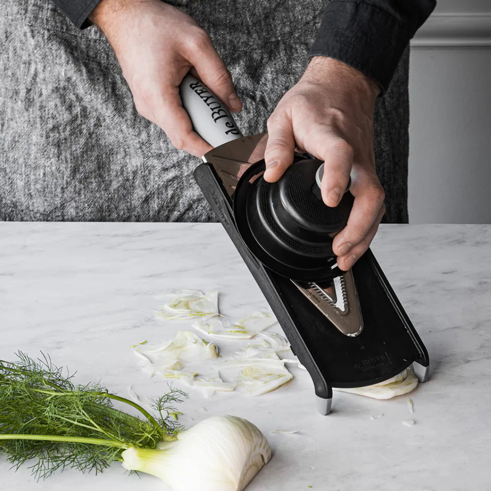 Mandoline Slicer – Adjustable 0.2–5mm, Fruit & Vegetable - de Buyer Kobra