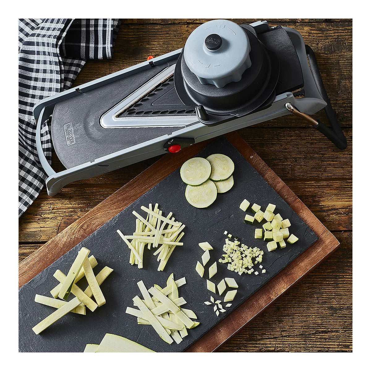 La Mandoline Viper – Stainless Steel Slicer & Dicer, Made in France - deBuyer Viper