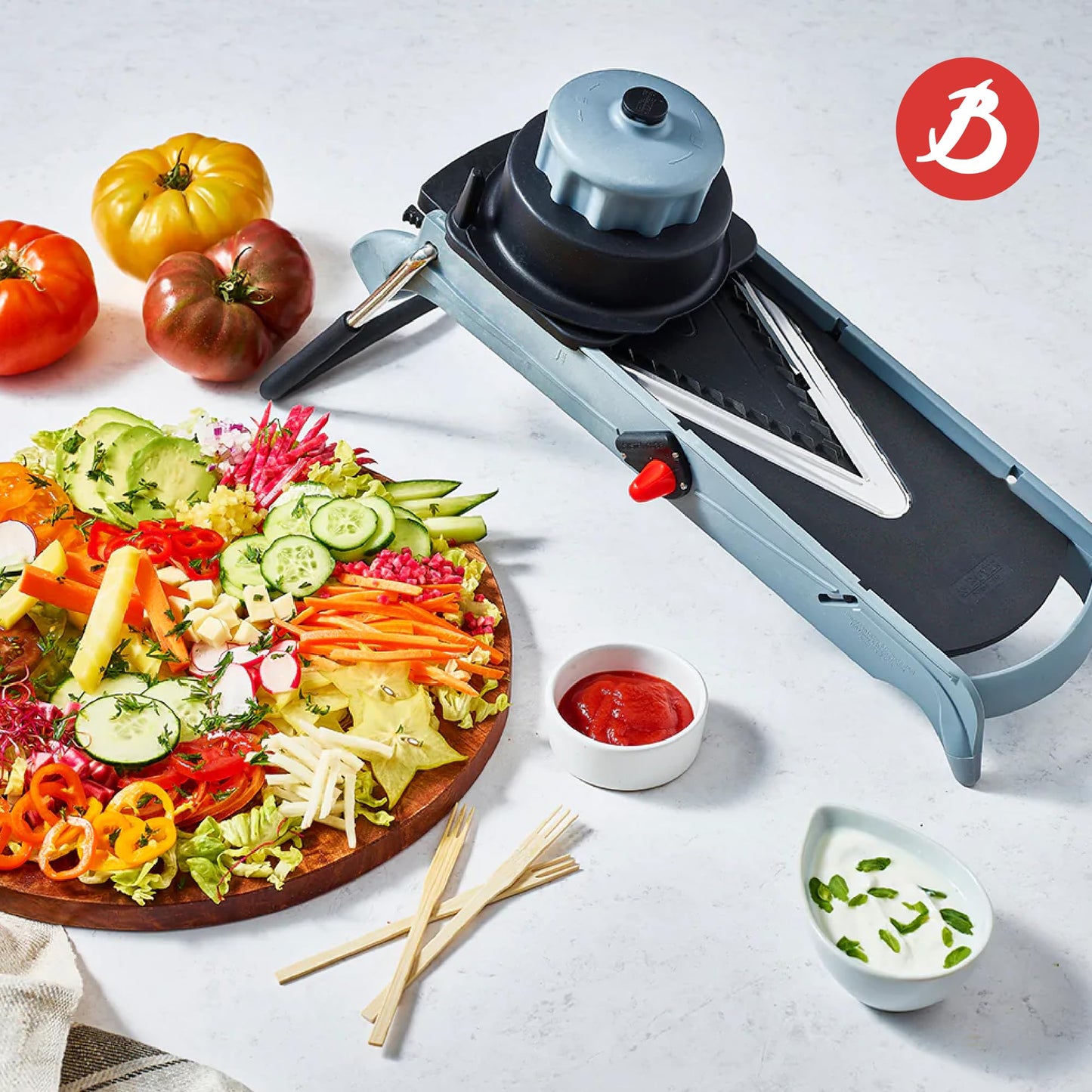 La Mandoline Viper – Stainless Steel Slicer & Dicer, Made in France - deBuyer Viper