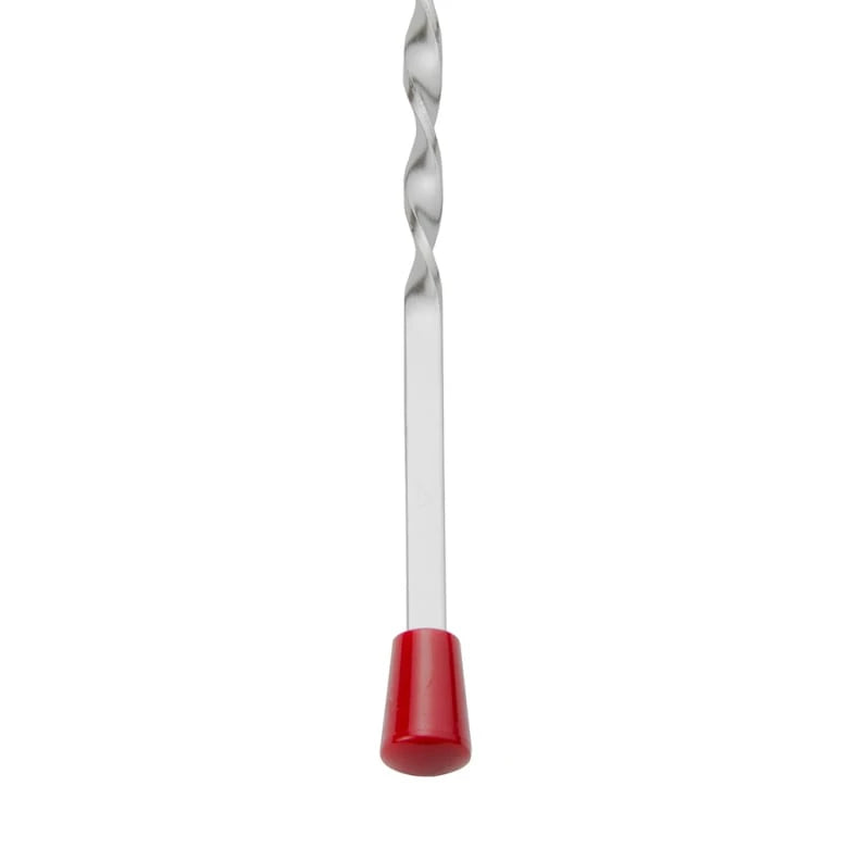 Stainless Steel Bar Spoon – 11" Twisted Shaft Cocktail Mixing Spoon