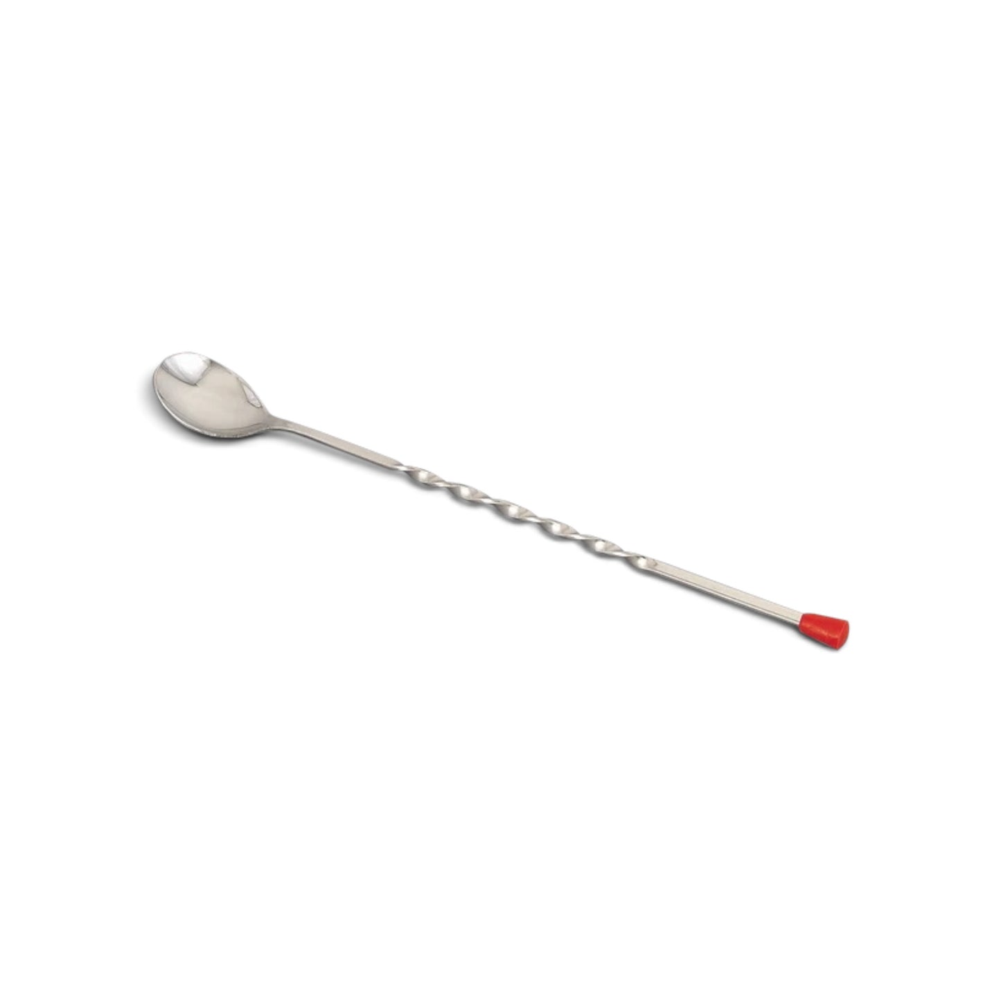 Stainless Steel Bar Spoon – 11" Twisted Shaft Cocktail Mixing Spoon