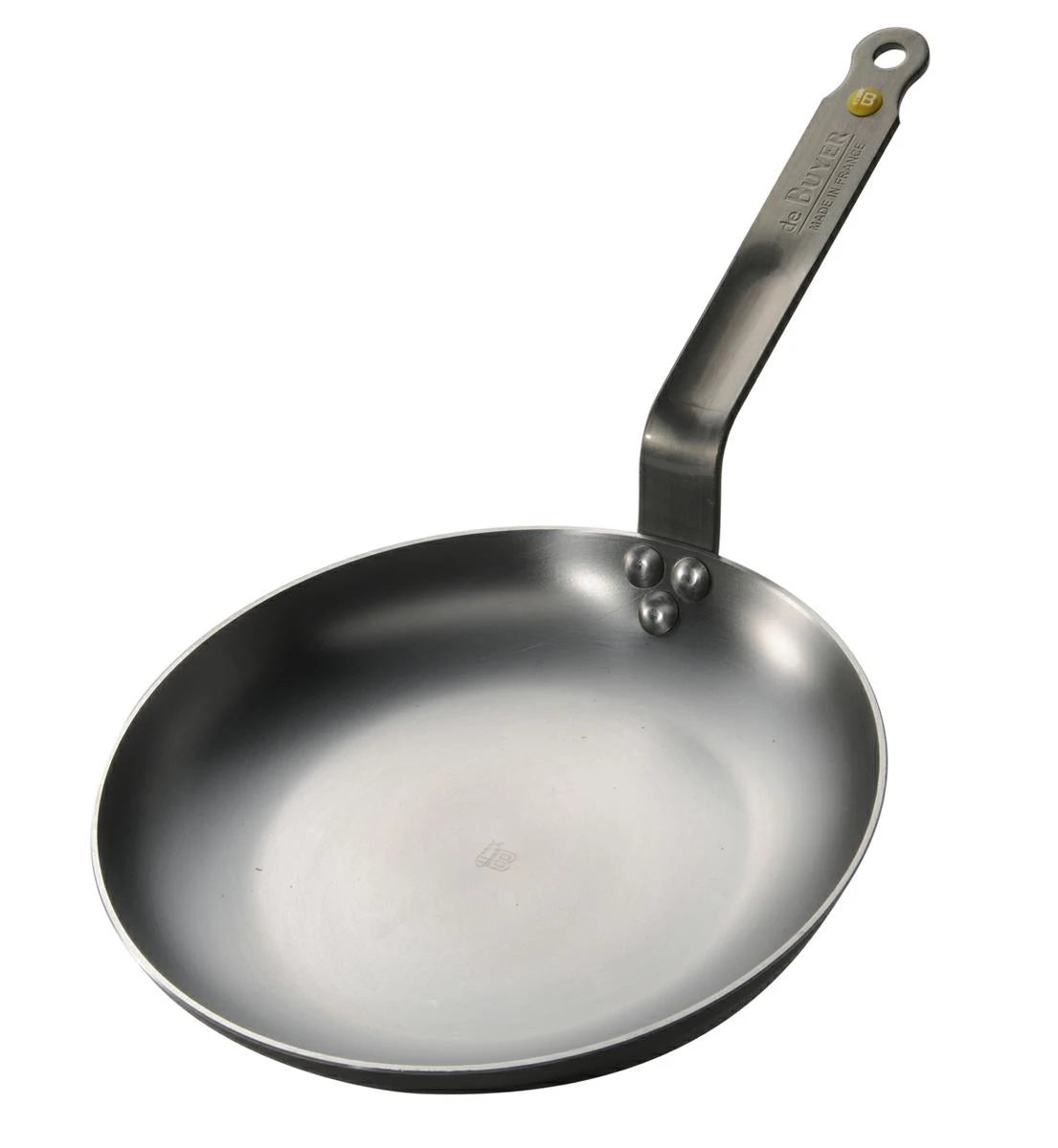 Mineral B Omelette Pan – Carbon Steel, Made in France 9.5” & 11” - deBuyer