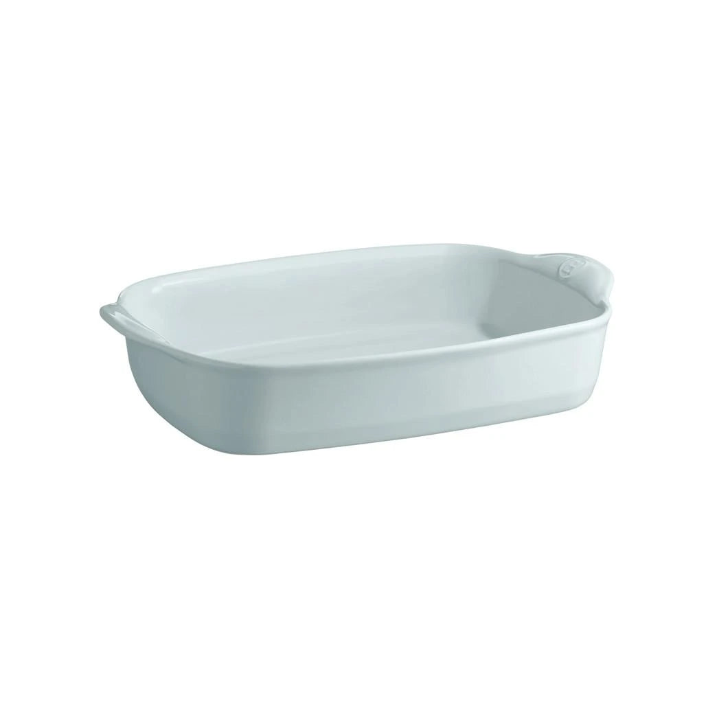 Emile Henry Large Ecume Rectangular Baking Dish – Sea Foam Ceramic, Made in France