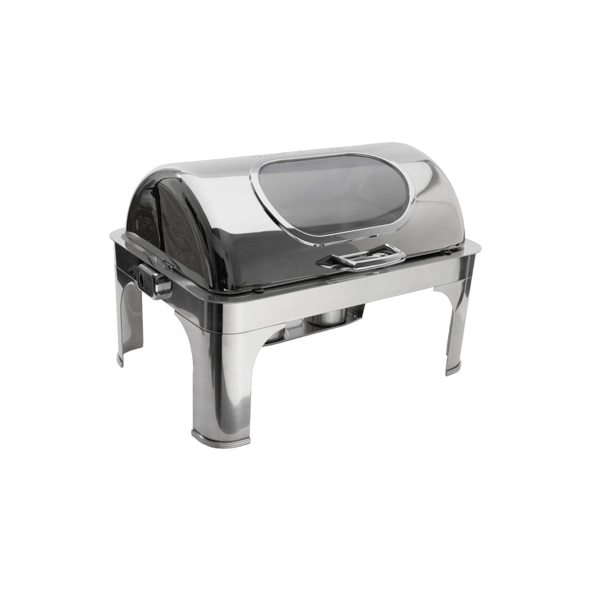 Rectangular Chafing Dish with Nautilus Window Lid 9 Qt - Browne Harmony
