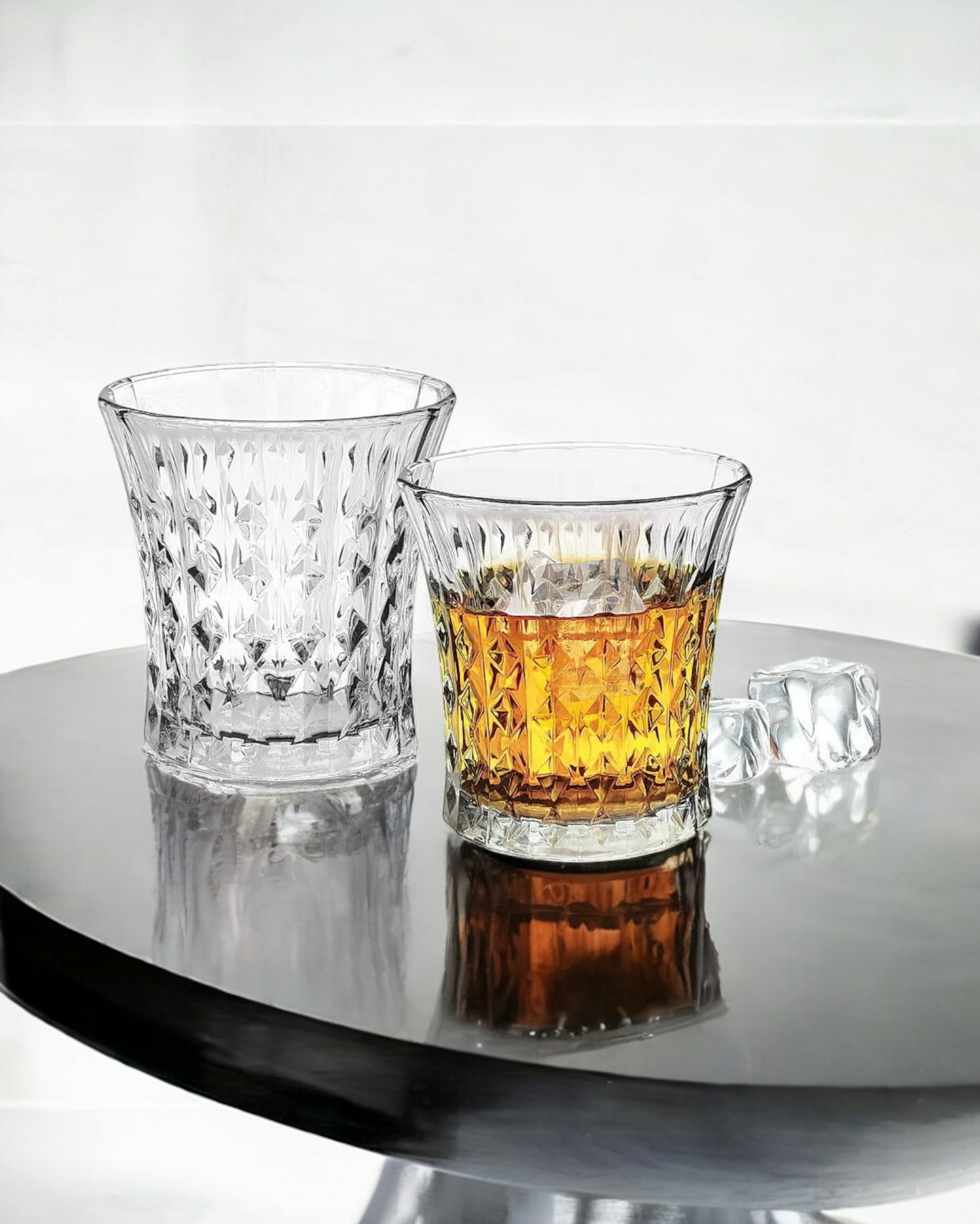 IKIDO Lady Diamond Royal Whisky Glasses 260Ml - Set of 6