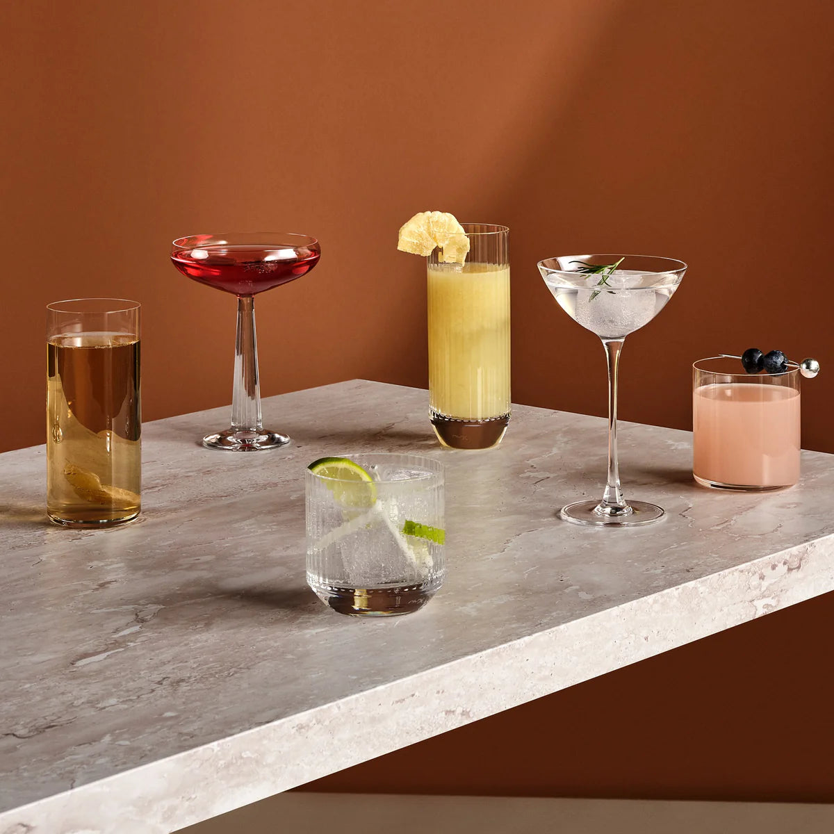 Crystal Single Old Fashioned Glasses 10.25 oz - Nude Finesse - Set of 4