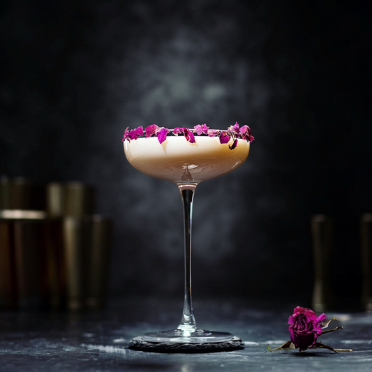 Coupe Crystal Glasses 7.5 oz - Nude Savage - Set of 2