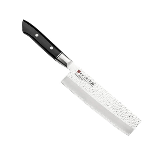 KASUMI Hammered Nakiri Knife 6.7”cm – Premium Japanese Vegetable Knife