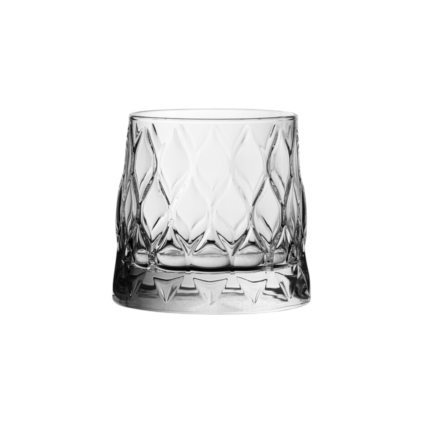 Whisky Glasses 10.25 oz - Pasabahce Leafy - Set of 6