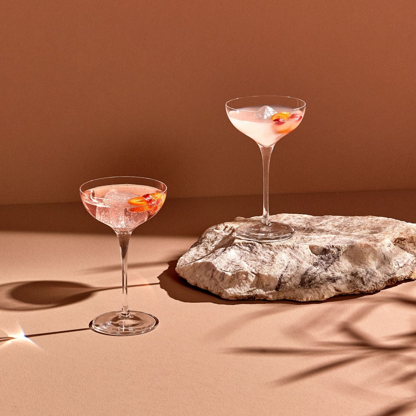 Crystal Coupe Glasses 6.25 oz - Nude Terroir - Set of 6