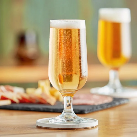 Tulip Beer Glasses 11.75 oz - Pasabahce Capri - Set of 6