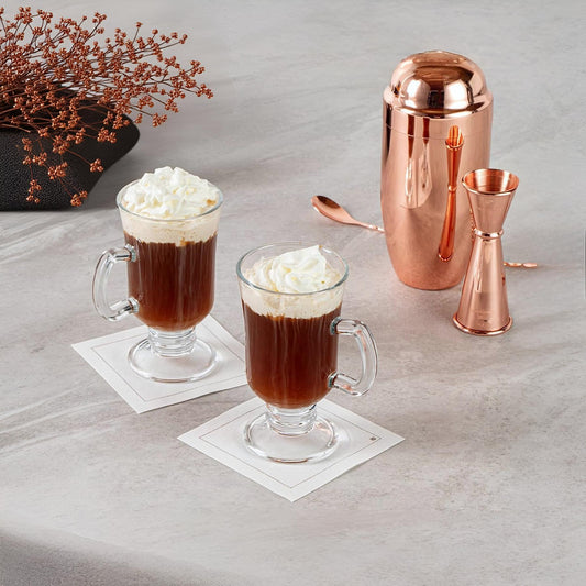 Irish Coffee Mugs 8 Oz - Set of 2