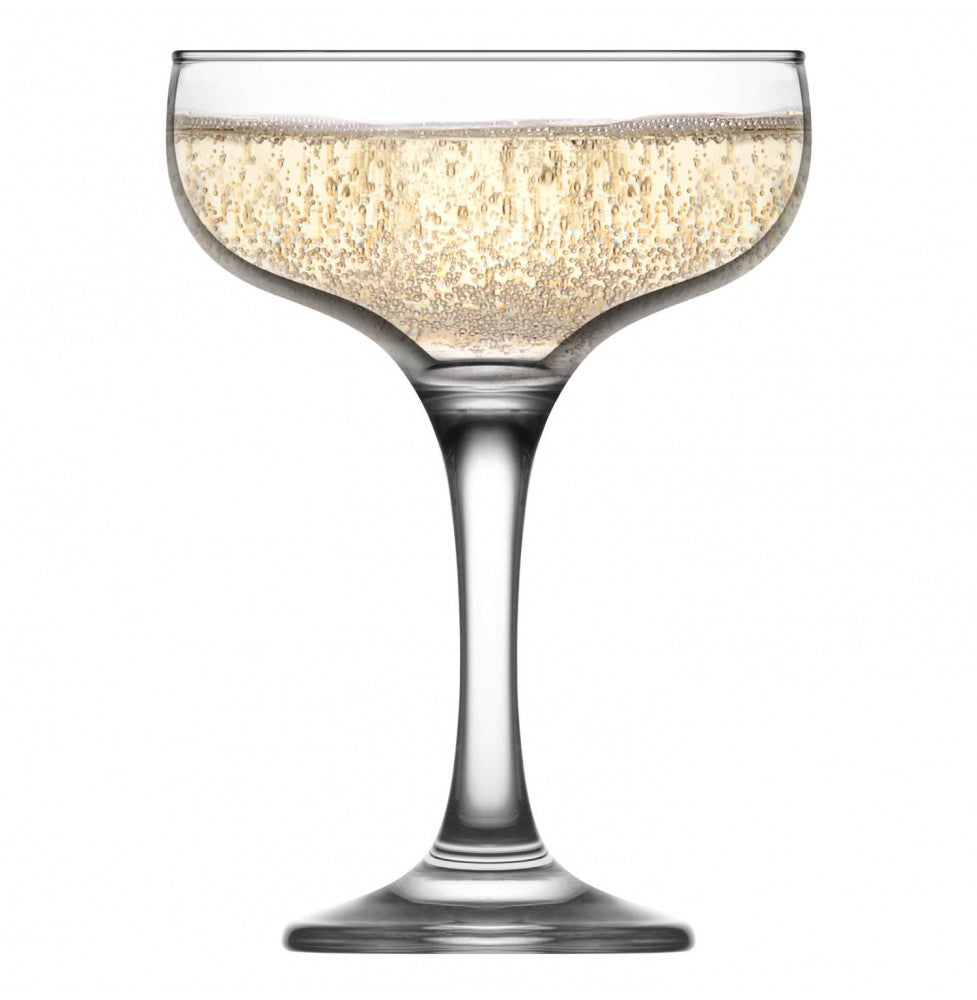 LAV MISKET 8 oz Champagne Coupe Glasses - 6 /Case