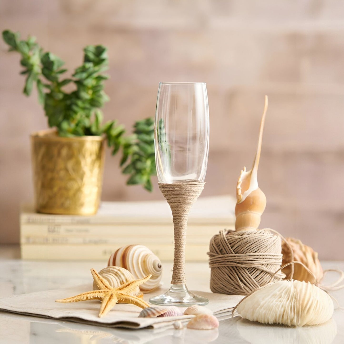 Champagne Glasses 8 Oz - LAV VENUE - Set of 6
