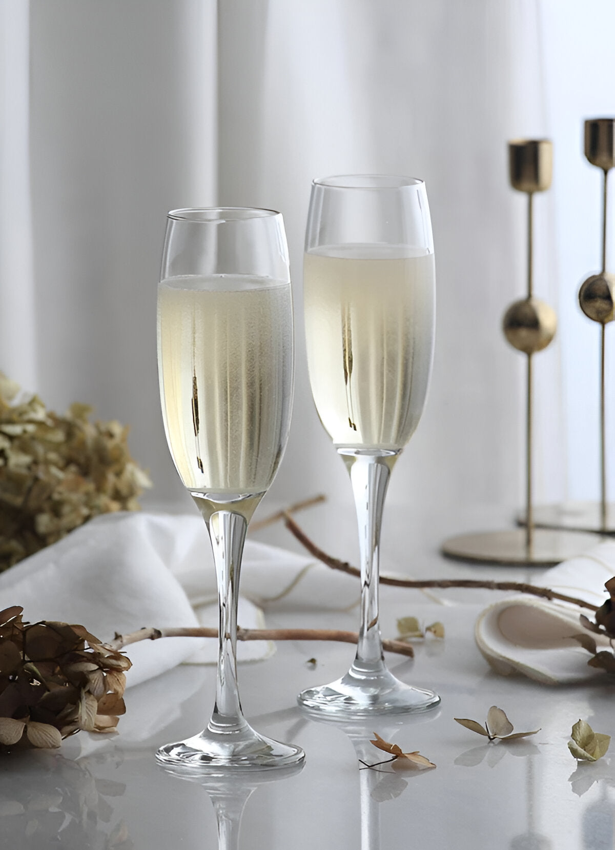 LAV VENUE 7.5 oz Champagne Flutes - 6 /Case