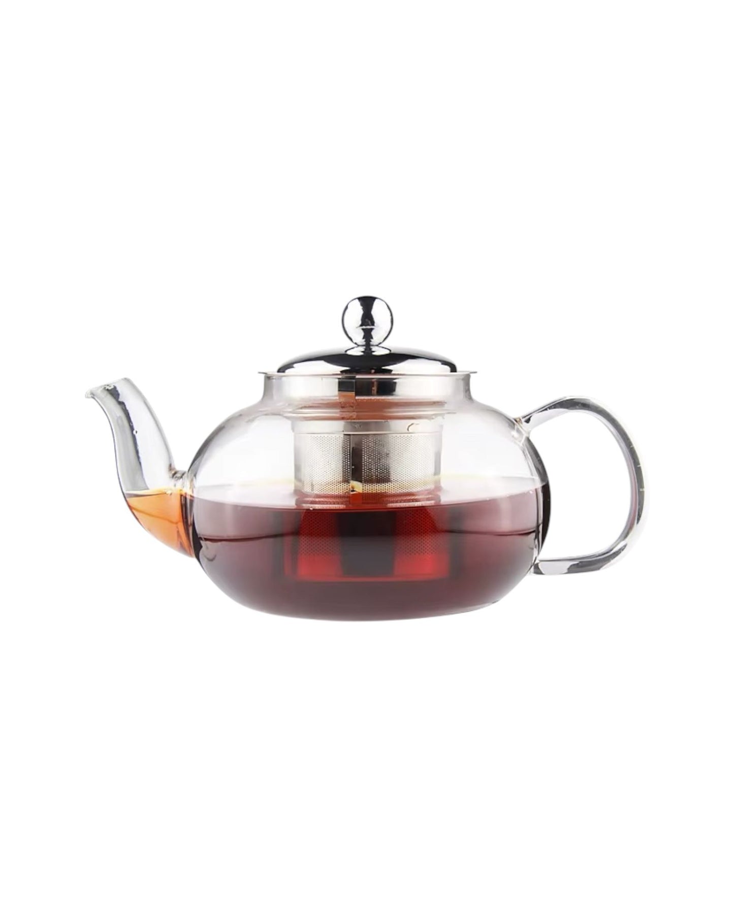 IKIDO Glass Teapot with Stainless Steel Infuser - 1 /Case