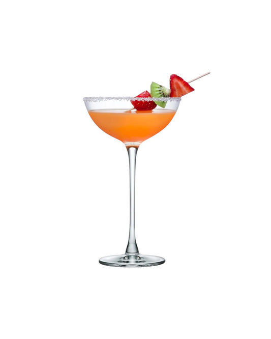 Crystal Coupe Glasses 6.5 oz - Nude Hepburn - Set of 12