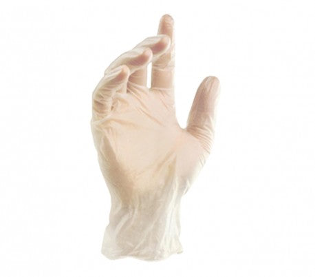 OP-PERFECT Transparent Powder Free Vinyl Gloves - 100 pcs